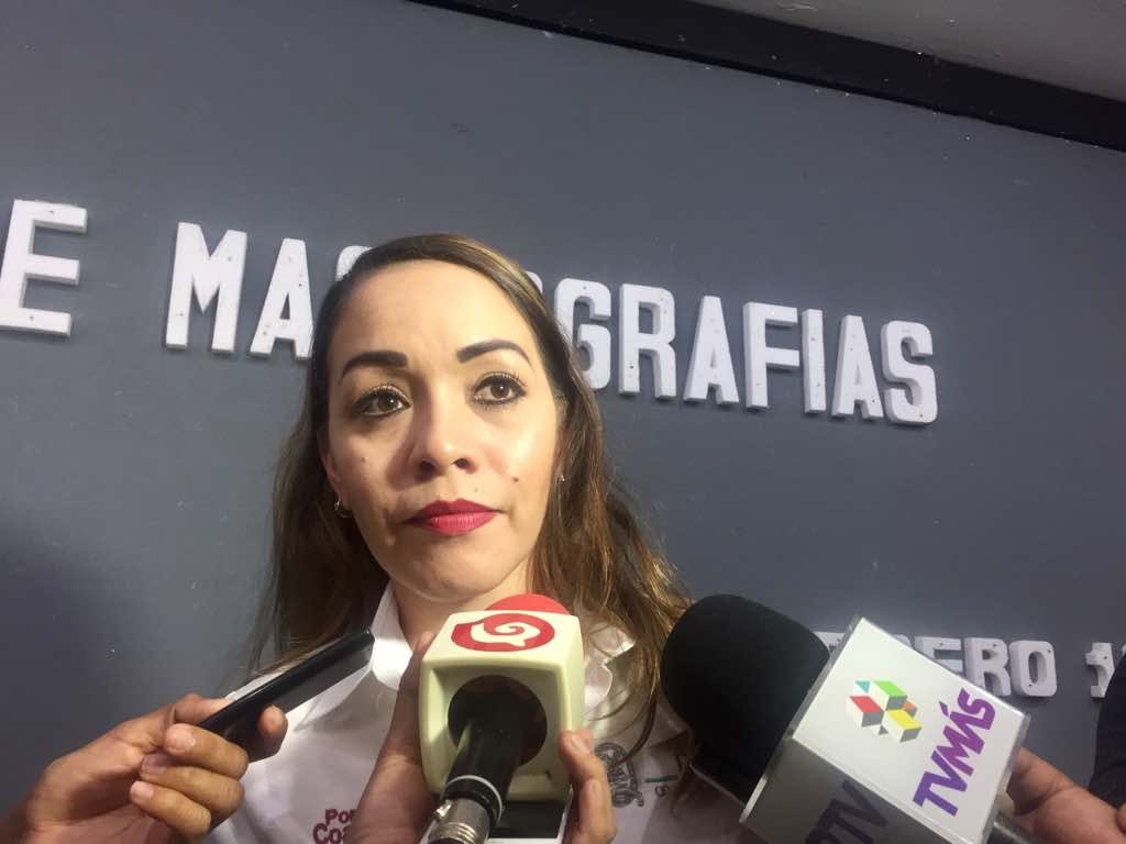 Cristina Cházaro, presidenta del sistema DIF de Coatzacoalcos
