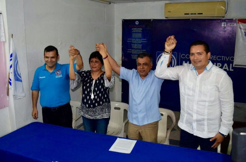 Precandidatos del PAN en Coatzacoalcos se suman a proyecto de unidad