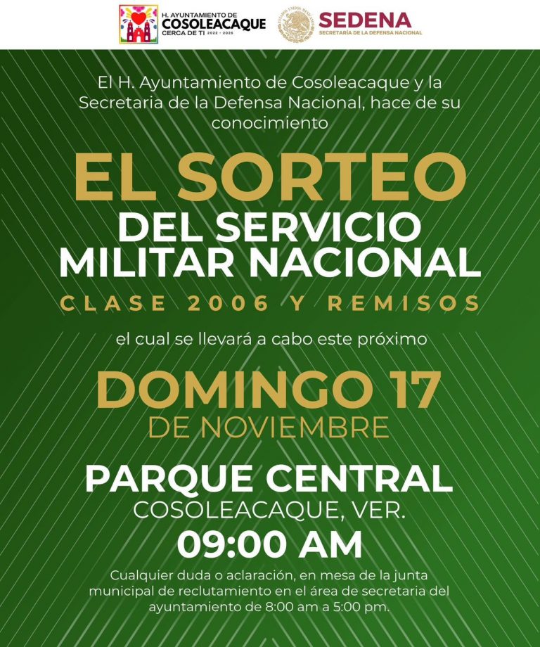 SORTEO MILITAR