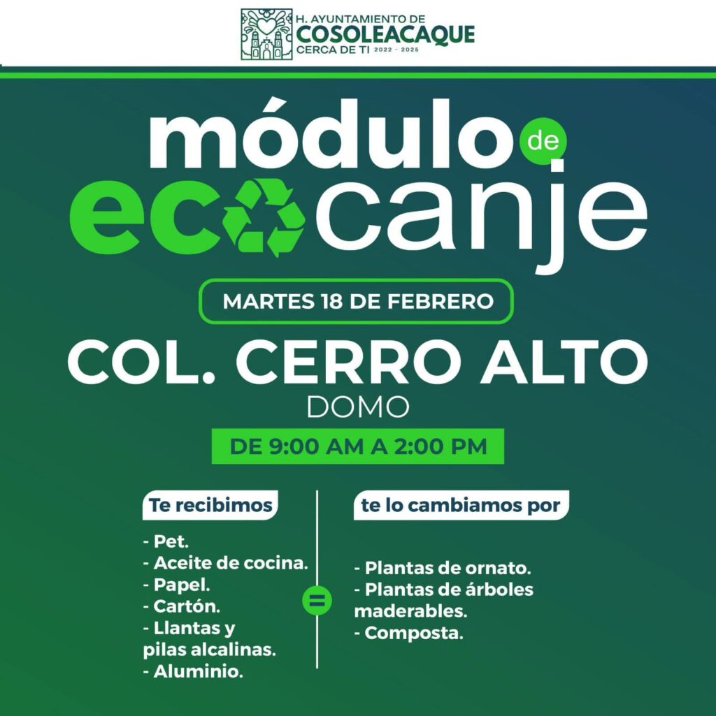 ECO CANJE CEERRO ALTO