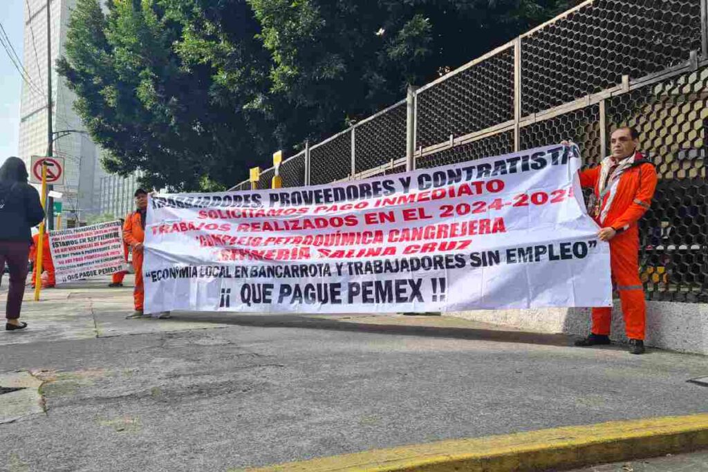 PEMEX CONTRATISTAS PROTESTA