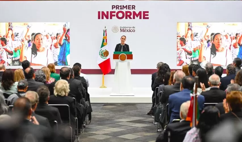 SHEINBAUM PRIMER INFORME