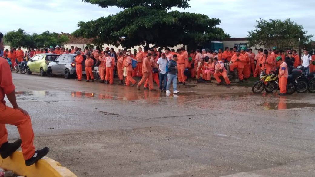 BLOQUEO ZONA INDUSTRIAL