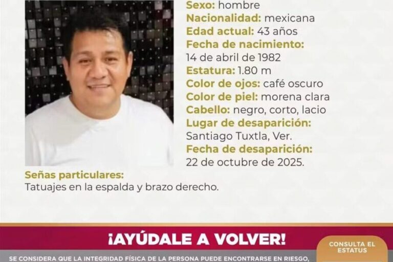 EX CANDIDATO DESAPARECIDO SANTIAGO TUXTLA