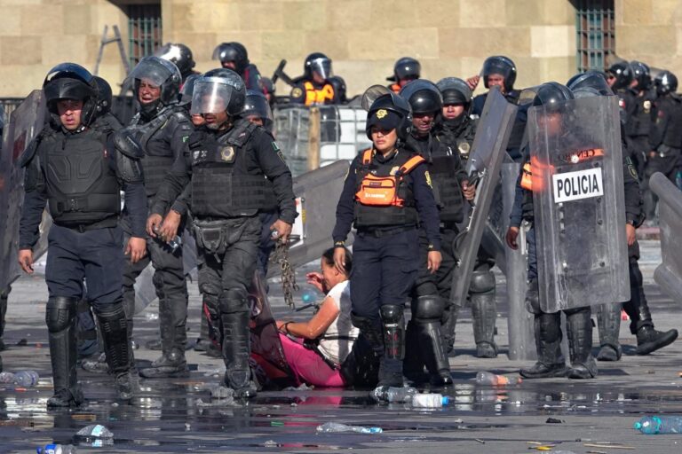 Detención Marcha Generación Z